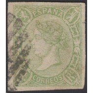 España Spain 72 1865 Isabell II usado España Spain 72 1865 Isabell II usado
