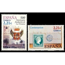 España Spain 4190/91 2005 Centenarios MNH