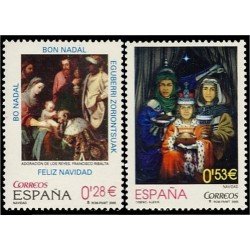 España Spain 4194/95 2005 Navidad MNH España Spain 4194/95 2005 Navidad MNH