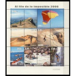 España Spain 4224 2006 Deportes Al filo de lo Imposible MNH