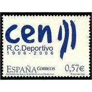 España Spain 4266 2006 Centenario del Real Club Deportivo de La Coruña MNH España Spain 4266 2006 Centenario del Real Club Deportivo de La Coruña MNH
