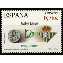 España Spain 4341 2007 Cent. Real Betis Balompié MNH