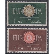 España Spain 1294/95 1960 Europa-CEPT MNH España Spain 1294/95 1960 Europa-CEPT MNH