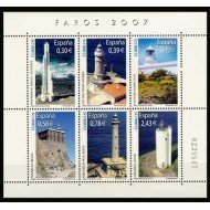 España Spain 4348 2007 Faros MNH