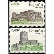 España Spain 4349/50 2007 Castillos MNH España Spain 4349/50 2007 Castillos MNH