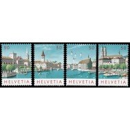 Suiza Switzerland 1205/08 1984 Exposición Filatélica Nacional Naba-Zurich MNH Suiza Switzerland 1205/08 1984 Exposición Filatélica Nacional Naba-Zurich MNH