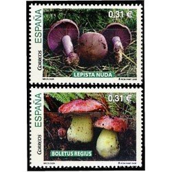 España Spain 4436/37 2008 Micología MNH