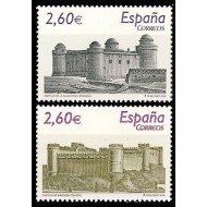 España Spain 4439/40 2008 Castillos MNH España Spain 4439/40 2008 Castillos MNH