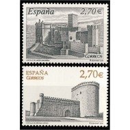 España Spain 4510/11 2009 Castillos MNH España Spain 4510/11 2009 Castillos MNH