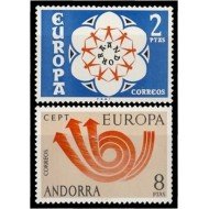 Andorra Española 85/86 1973 Europa MNH 