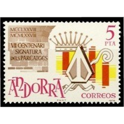 Andorra Española 119  1978 Pereatges MNH 