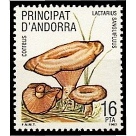 Andorra Española 170 1983 Naturaleza MNH Andorra Española 170 1983 Naturaleza MNH