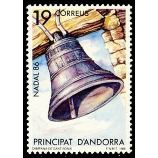 Andorra Española 194 1986 Navidad 86 MNH Andorra Española 194 1986 Navidad 86 MNH