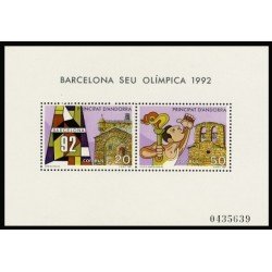 Andorra Española 200 HB 1987 Barcelona 92 MNH Andorra Española 200 HB 1987 Barcelona 92 MNH