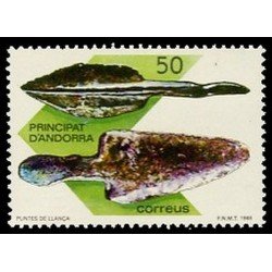 Andorra Española 203 1988 Andorra prehistorica MNH Andorra Española 203 1988 Andorra prehistorica MNH
