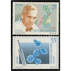Andorra Española 242/43 1994 Europa MNH Andorra Española 242/43 1994 Europa MNH