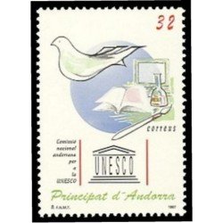 Andorra Española 259 1997 Comisión Nacional para la Unesco MNH Andorra Española 259 1997 Comisión Nacional para la Unesco MNH