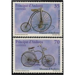 Andorra Española 262/63 1998 Museos de Andorra MNH Andorra Española 262/63 1998 Museos de Andorra MNH