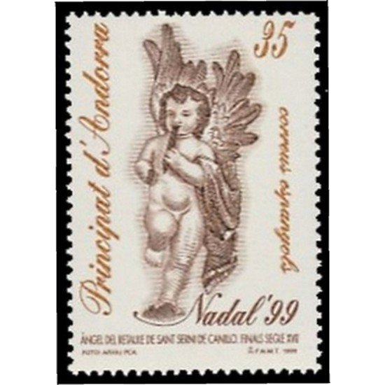Andorra Española 274 1999 Navidad 99 MNH Andorra Española 274 1999 Navidad 99 MNH