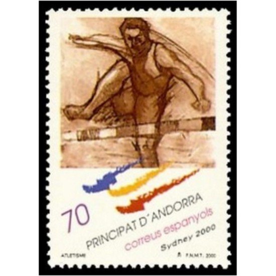 Andorra Española 280 2000 JJOO Sydney 2000 MNH Andorra Española 280 2000 JJOO Sydney 2000 MNH