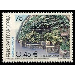 Andorra Española 285 2001 Europa MNH Andorra Española 285 2001 Europa MNH