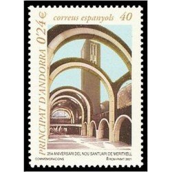 Andorra Española 287 2001 Nuevo Santuario de Ntra. Sra. de Meritxell MNH Andorra Española 287 2001 Nuevo Santuario de Ntra. Sra. de Meritxell MNH