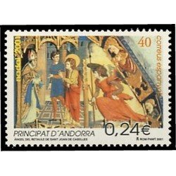 Andorra Española 289 2001 Navidad 2001 MNH Andorra Española 289 2001 Navidad 2001 MNH