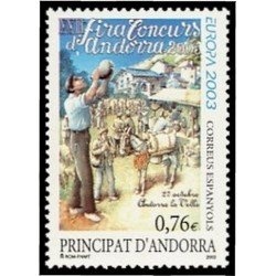 Andorra Española 306 2003 Europa MNH Andorra Española 306 2003 Europa MNH