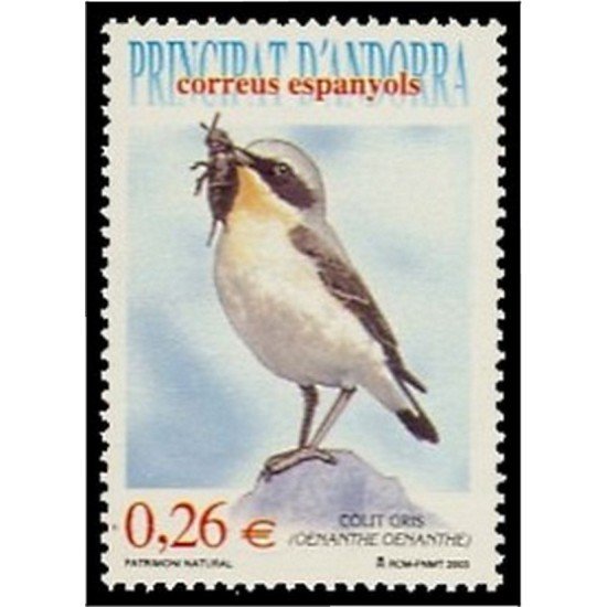 Andorra Española 307 2003 Naturaleza MNH Andorra Española 307 2003 Naturaleza MNH