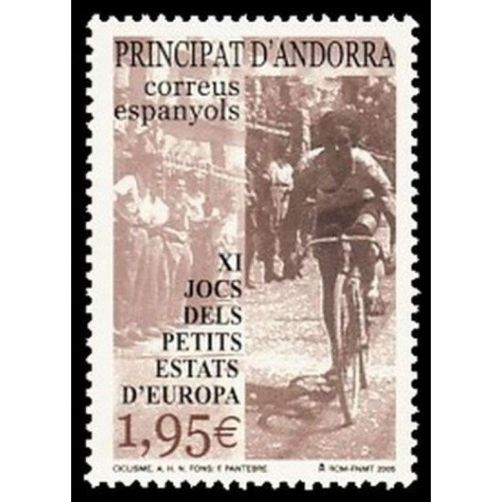 Andorra Española 330 2005 XI Juegos de los Pequeños Estados de Europa MNH Andorra Española 330 2005 XI Juegos de los Pequeños Estados de Europa MNH