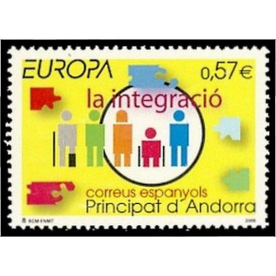 Andorra Española 338 2006 Europa MNH Andorra Española 338 2006 Europa MNH