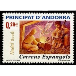 Andorra Española 342  2006 Navidad 2006 MNH 