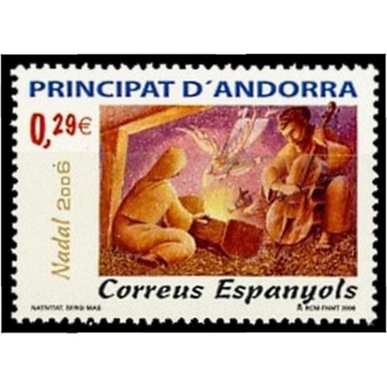 Andorra Española 342 2006 Navidad 2006 MNH Andorra Española 342 2006 Navidad 2006 MNH