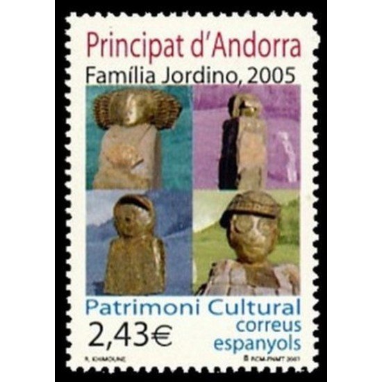 Andorra Española 347 2007 Patrimonio Cultural MNH Andorra Española 347 2007 Patrimonio Cultural MNH
