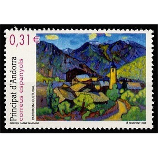 Andorra Española 360 2008 Patrimonio Cultrual MNH Andorra Española 360 2008 Patrimonio Cultrual MNH