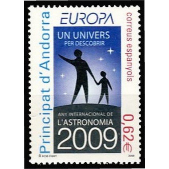 Andorra Española 366 2009 Europa MNH Andorra Española 366 2009 Europa MNH