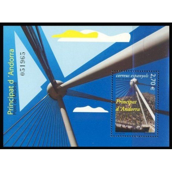 Andorra Española 367  HB 2009  Puente de Madrid MNH 