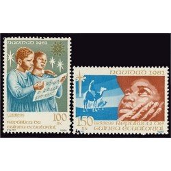 Guinea Ecuatorial 30/31 1981 Navidad 81 MNH