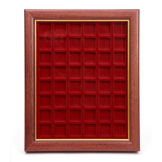 Filober FL0048VC Vitrina expositora placas chapas de cava para 48 placas 22x28 Filober FL0048VC Vitrina expositora placas chapas de cava para 48 placas 22x28