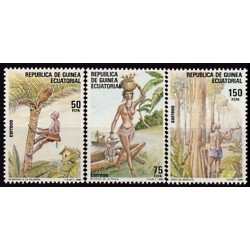 Guinea Ecuatorial 104/06 1988 Día Internacional del Trabajo MNH Guinea Ecuatorial 104/06 1988 Día Internacional del Trabajo MNH