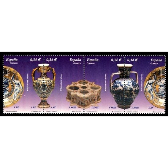 España Spain 4543/46 2010 Cerámica Española MNH 