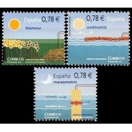 España Spain 4584/86 2010 Energías Renovables MNH España Spain 4584/86 2010 Energías Renovables MNH