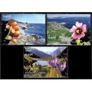 España Spain 4595/97 2010 Naturaleza Aigüestortes Archipiélago Cabrera Flora MNH España Spain 4595/97 2010 Naturaleza Aigüestortes Archipiélago Cabrera Flora MNH