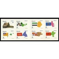 España Spain 4613/20 2011 Autonomías Tribunal Mapas Banderas MNH Tarifa A España Spain 4613/20 2011 Autonomías Tribunal Mapas Banderas MNH Tarifa A