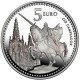 España Spain 2011 5 euros  Capitales de provincia Burgos Plata Ag