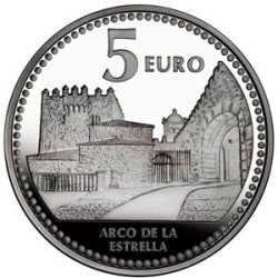 España Spain 2011 5 euros Capitales de provincia Cáceres Plata Ag España Spain 2011 5 euros Capitales de provincia Cáceres Plata Ag