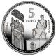 España Spain 2011 5 euros Capitales de provincia Ciudad Real Plata Ag España Spain 2011 5 euros Capitales de provincia Ciudad Real Plata Ag