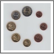 Chipre 2010 Emisión monedas Sistema monetario euro € Tira Chipre 2010 Emisión monedas Sistema monetario euro € Tira