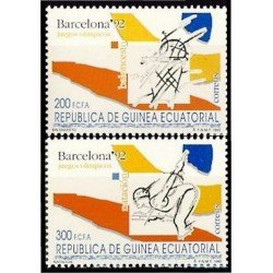 Guinea Ecuatorial 149/50 1992 Juegos Olímpicos Barcelona 92 MNH Guinea Ecuatorial 149/50 1992 Juegos Olímpicos Barcelona 92 MNH