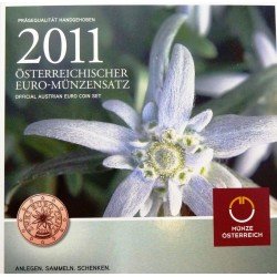 Austria 2011 Cartera Oficial Monedas € euros
